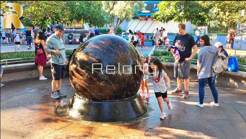 Fengshui ball fountain-Relong Art Sculpture3
