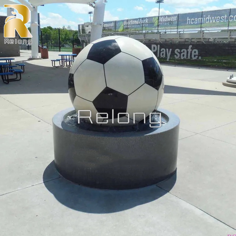 black ball fountain-Relong Art Sculpture