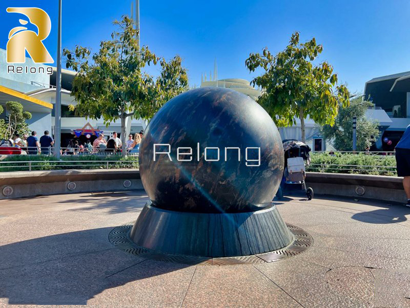 black ball fountain-Relong Art Sculpture1