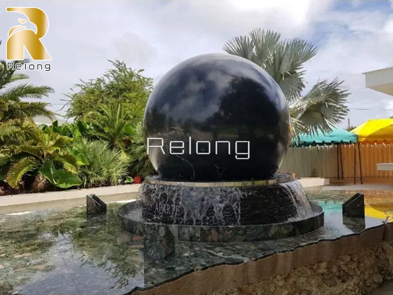 black ball fountain-Relong Art Sculpture2