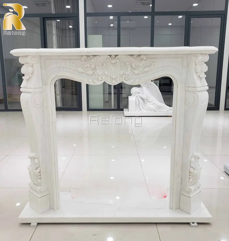 decorative marble fireplace for sale
