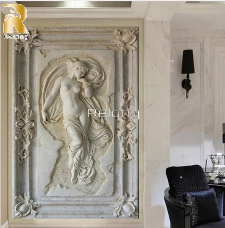 decorative marble relief wall decor