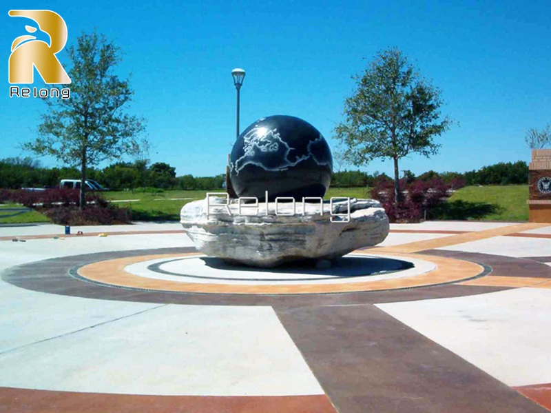 large marble ball fountain-Relong Art Sculpture 2