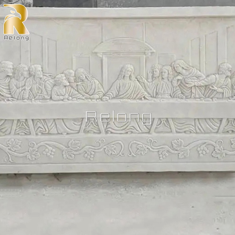 marble relief with jesus carvings-3
