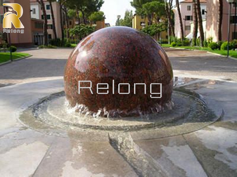 outdoor water ball fountain-Relong Art Sculpture1