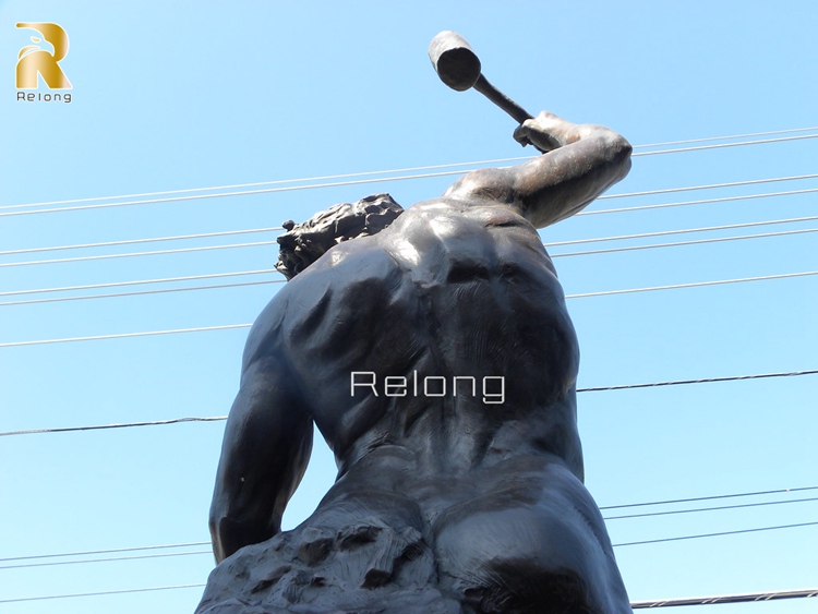 Custom self made man statue replica-5