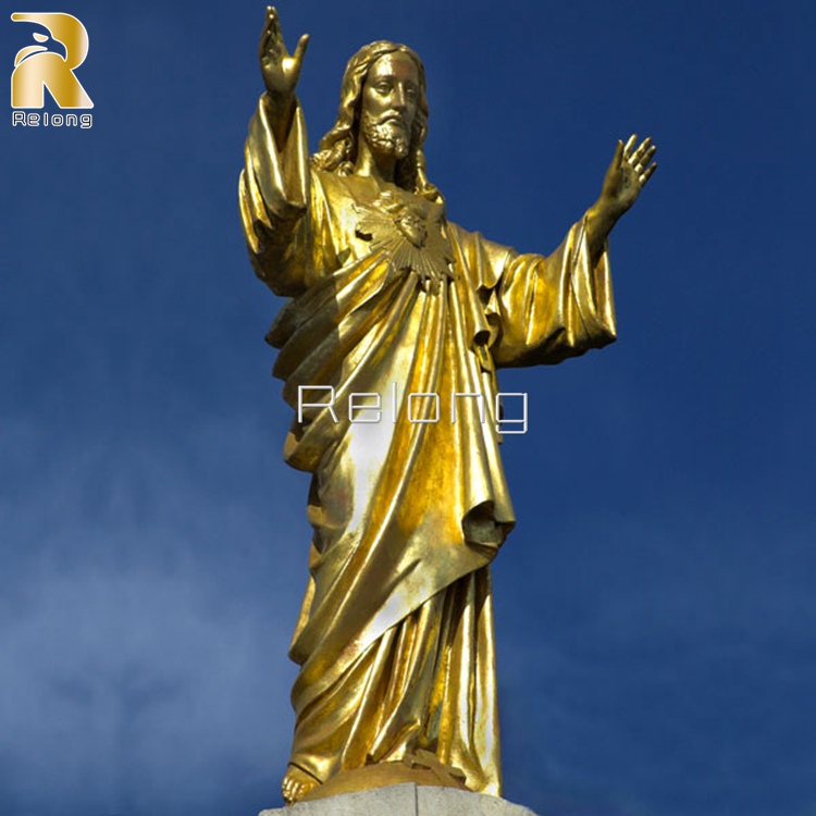 bronze Jesus statue-5