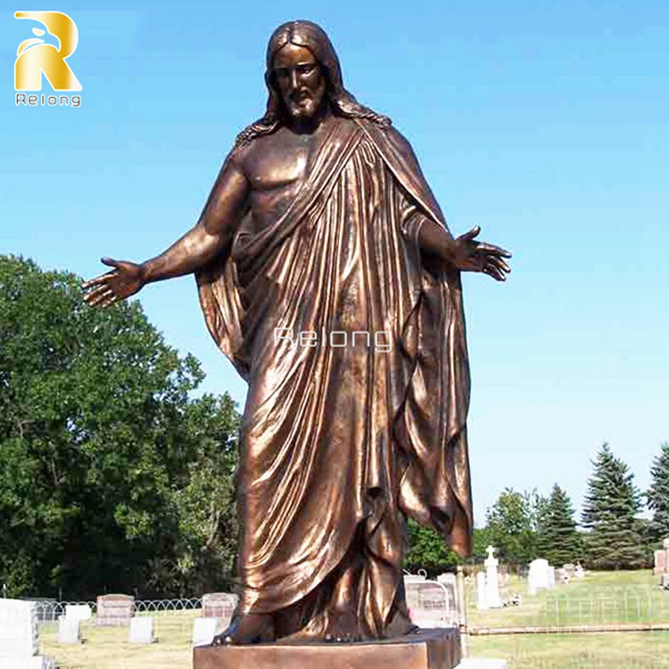 bronze Jesus statue for church