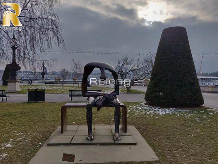 bronze melancholy sculpture for sale