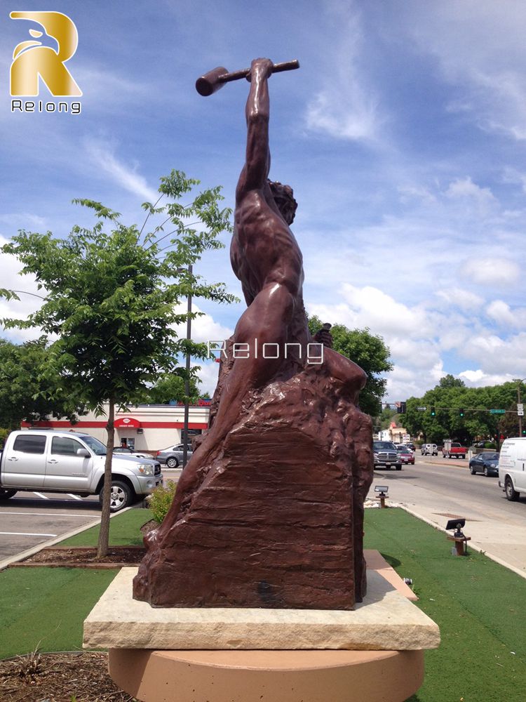 decorative self made man statue for sale-1