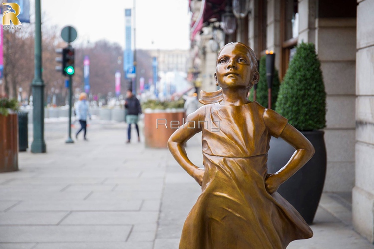 fearless girl statue replica for sale