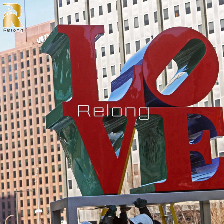 high-quality love sculpture