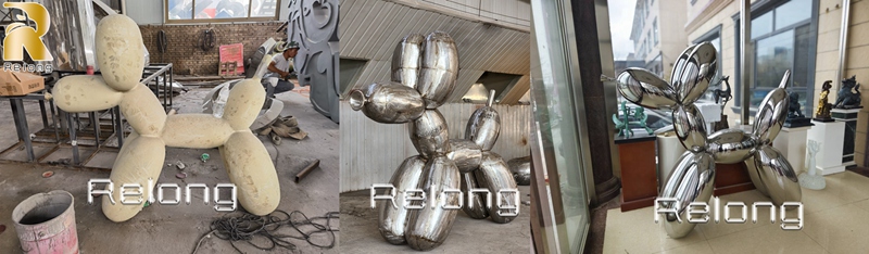 metal balloon dog
