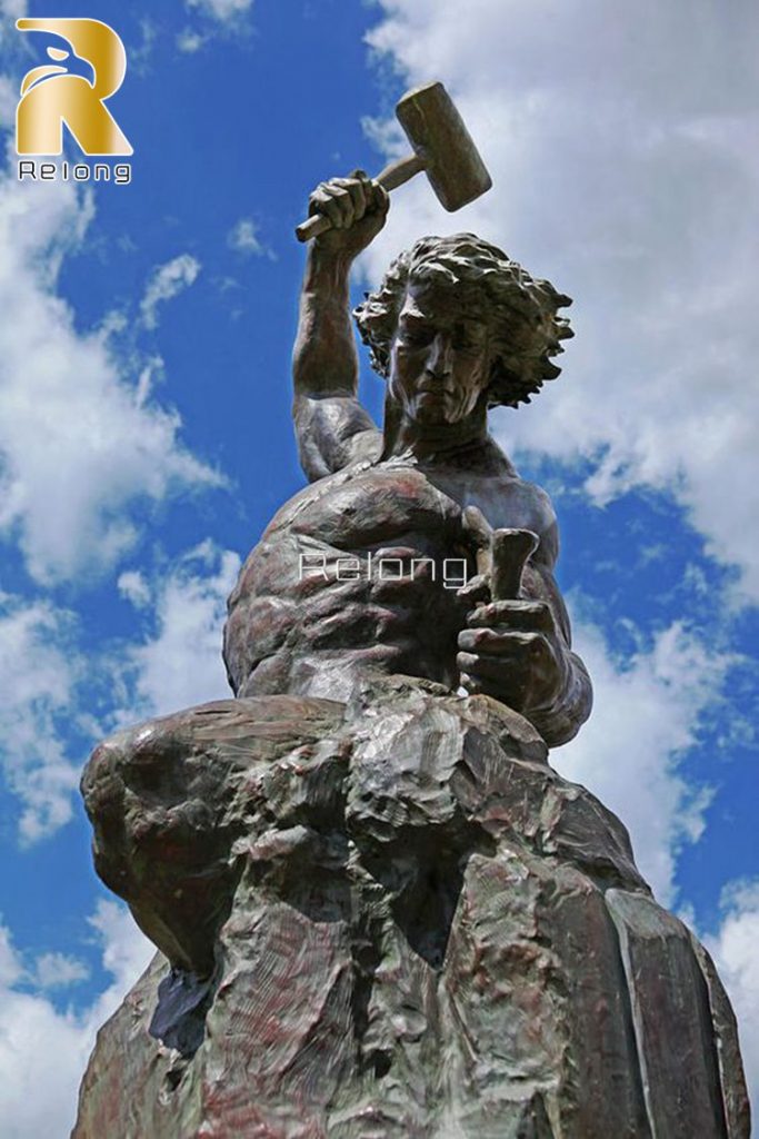 self made man sculpture for sale
