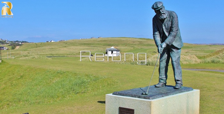 golf garden statues-1