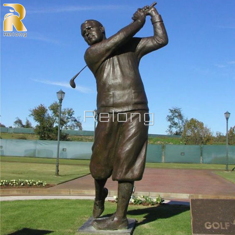 golf garden statues