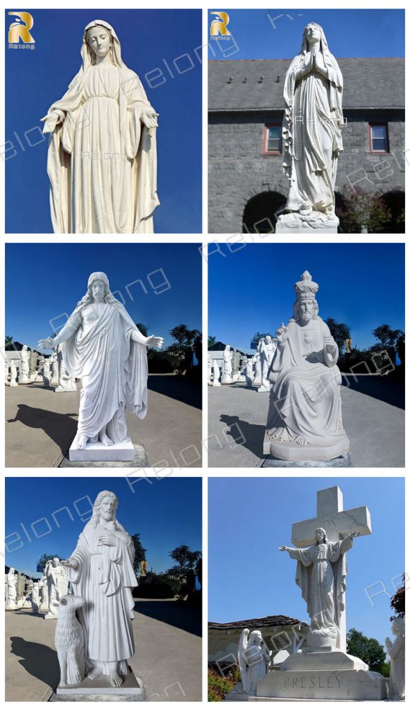 life size St. Michael statue-