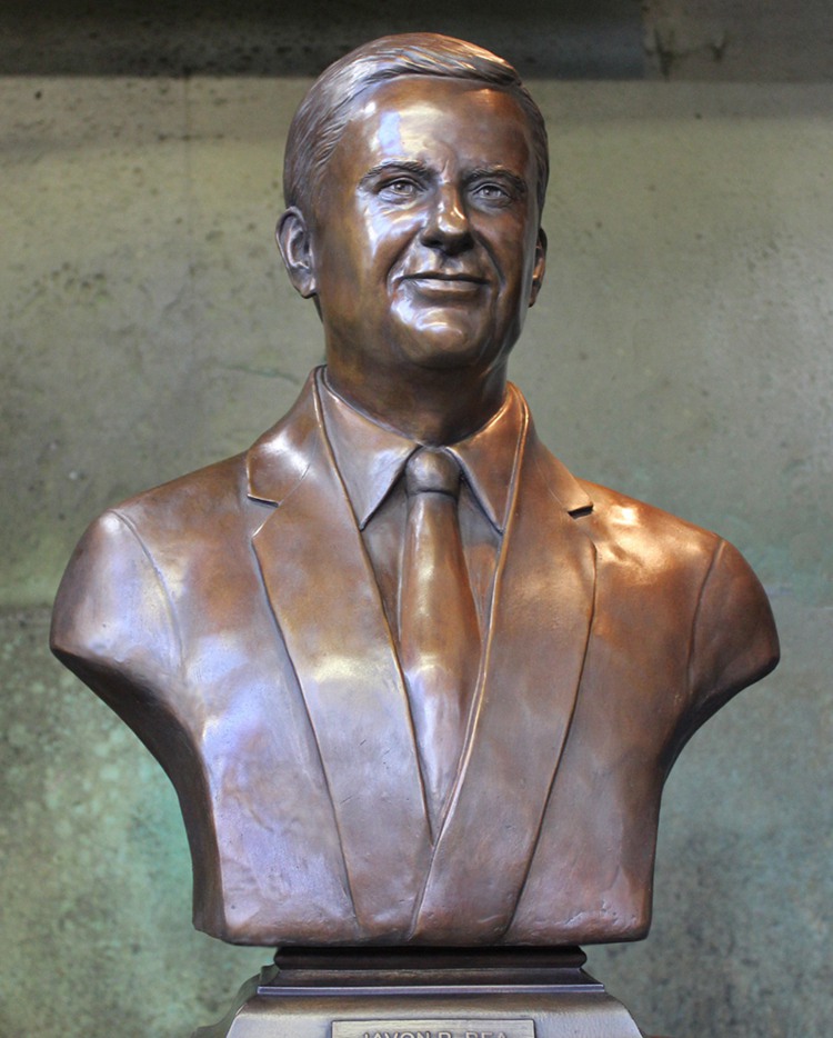 detailed finished bronze sculpture