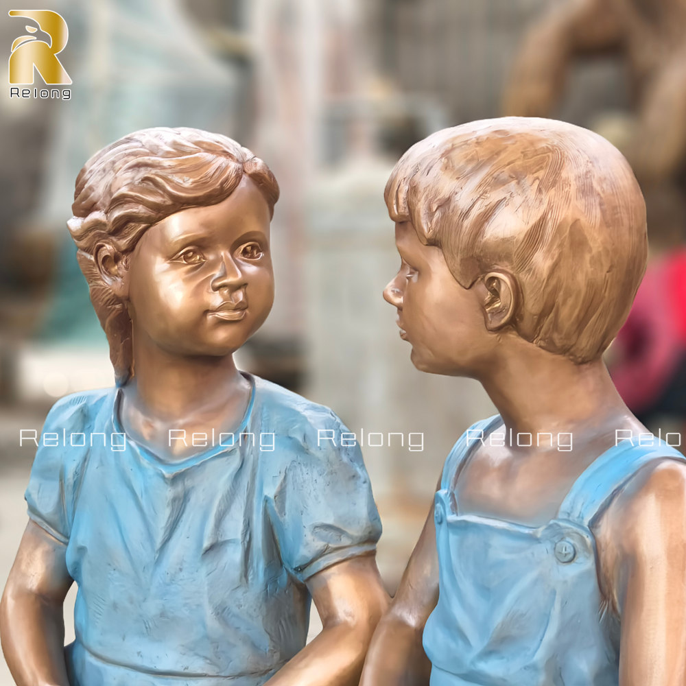 children statue details