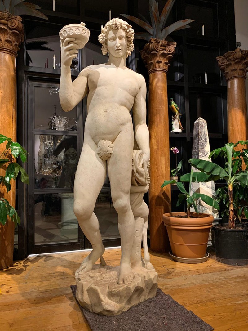 Marble Statue of Dionysus
