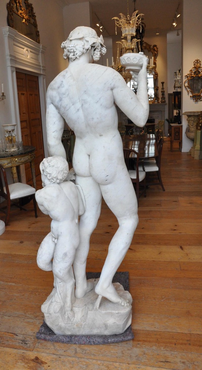 Marble Statue of Dionysus.