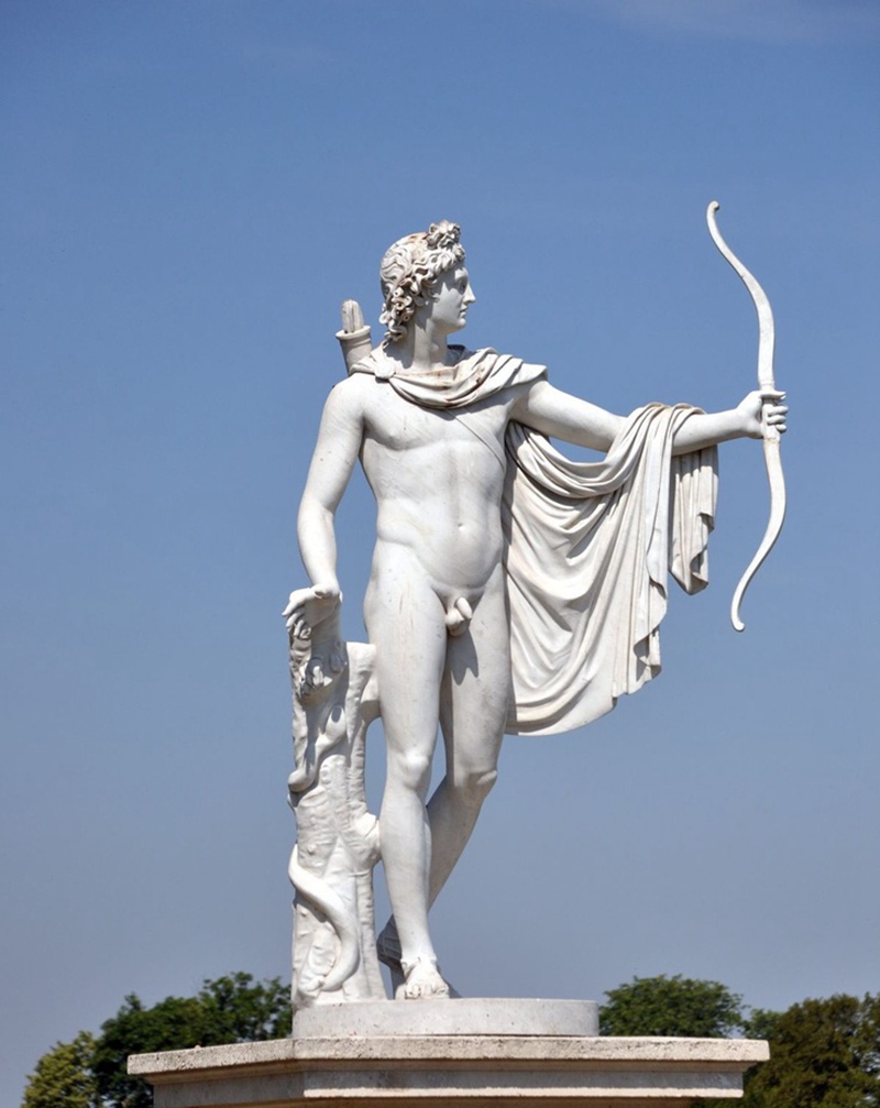 greek marble Apollo statue