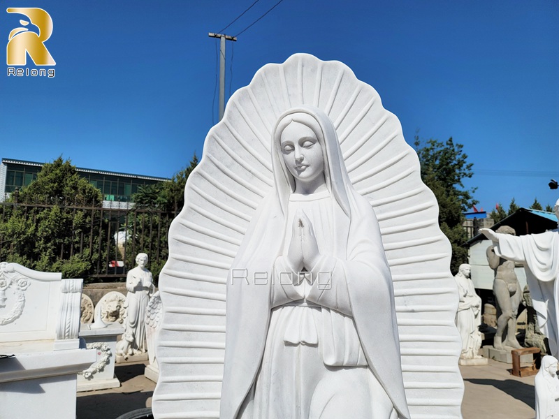large our lady of Guadalupe statue