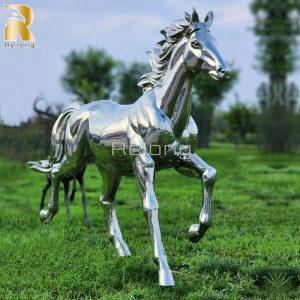 life size metal horse sculpture for sale