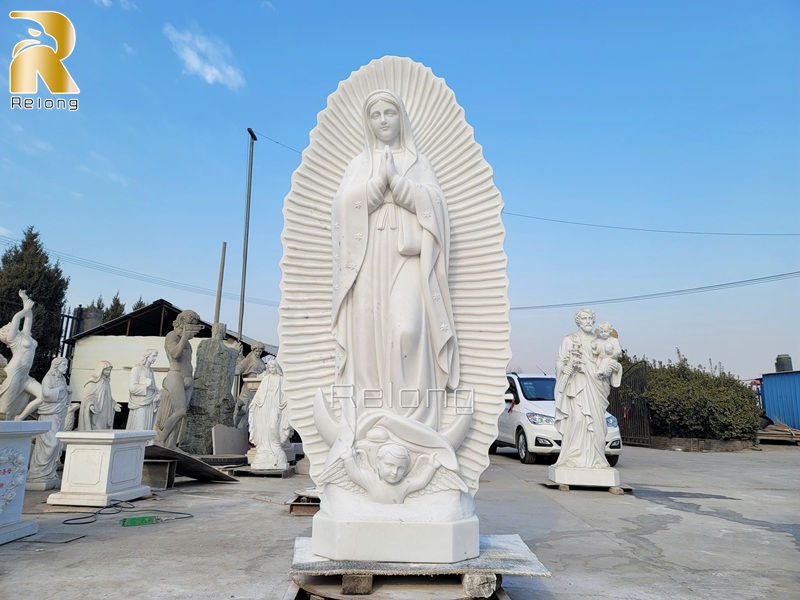 life size our lady of Guadalupe statue