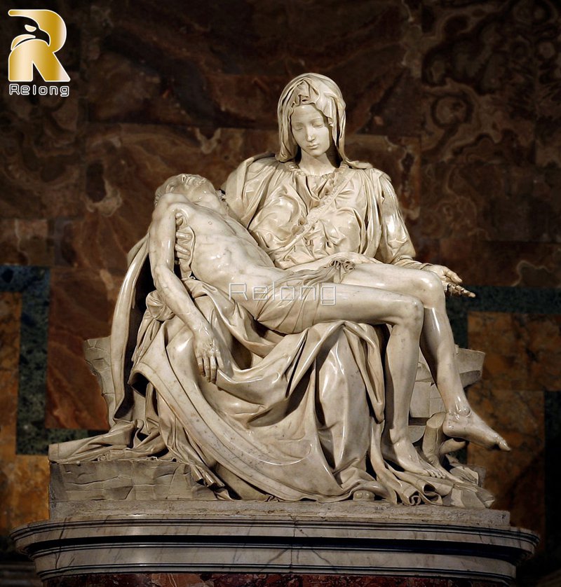 marble pieta sculpture