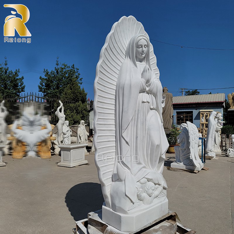 our lady of Guadalupe statue outdoor
