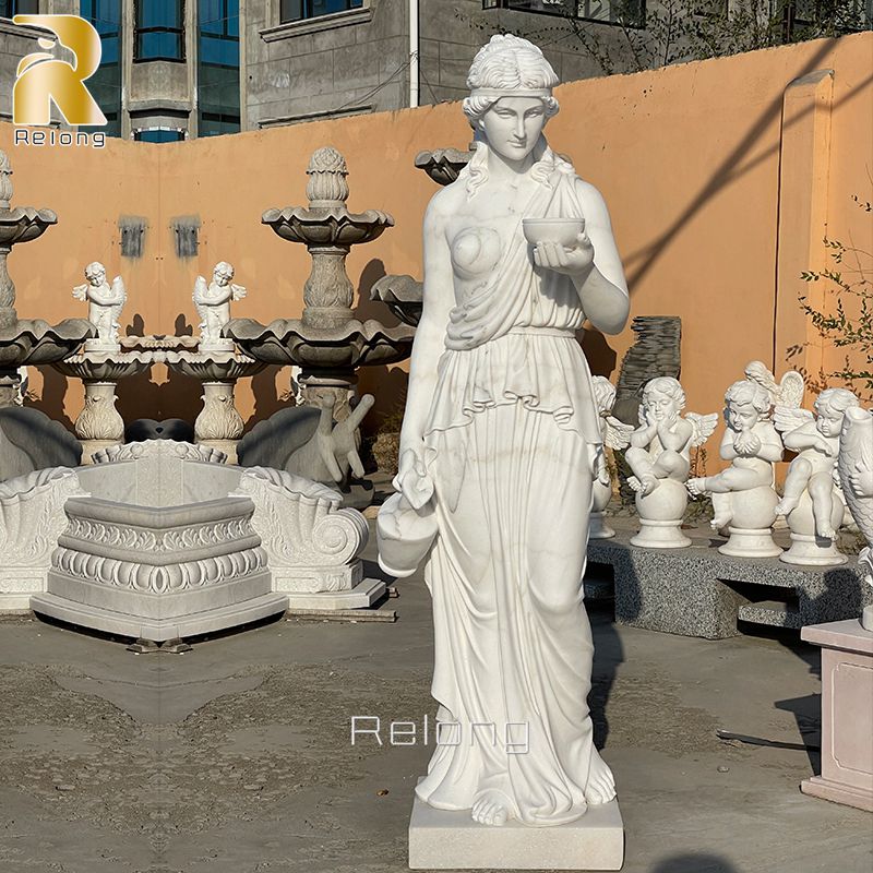 Custom Famous Marble Greek Goddess Hebe Statue RMSC-007