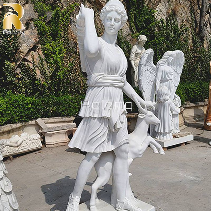 famous greek marble statues for garden decor