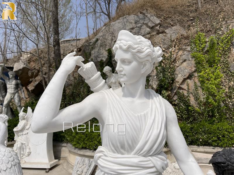 intricate Artemis goddess statue