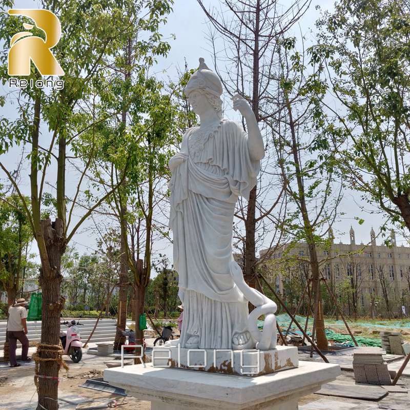 life size marble athena statue