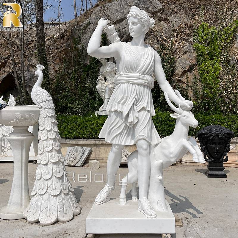 marble Artemis statue for sale