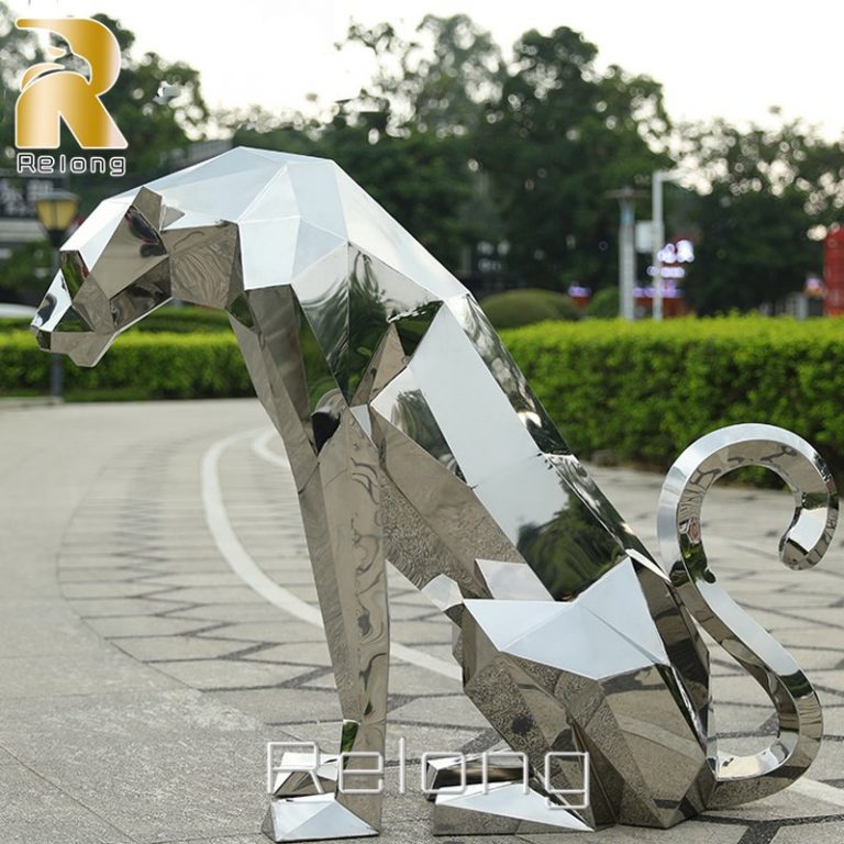 metal panther sculpture for sale