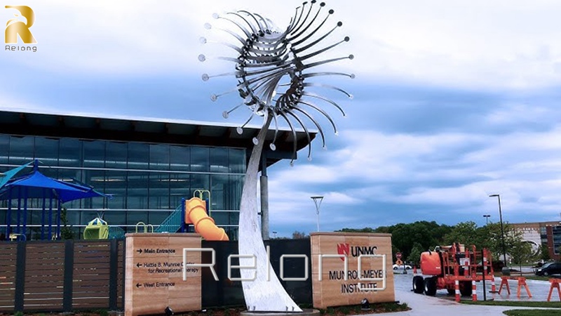 outdoor wind sculptures decor