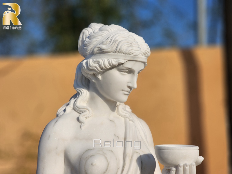 white marble goddess statue for sale