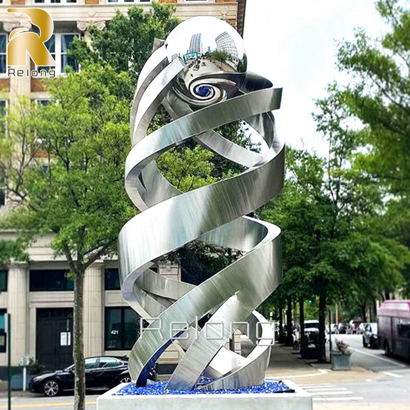 large modern outdoor sculpture