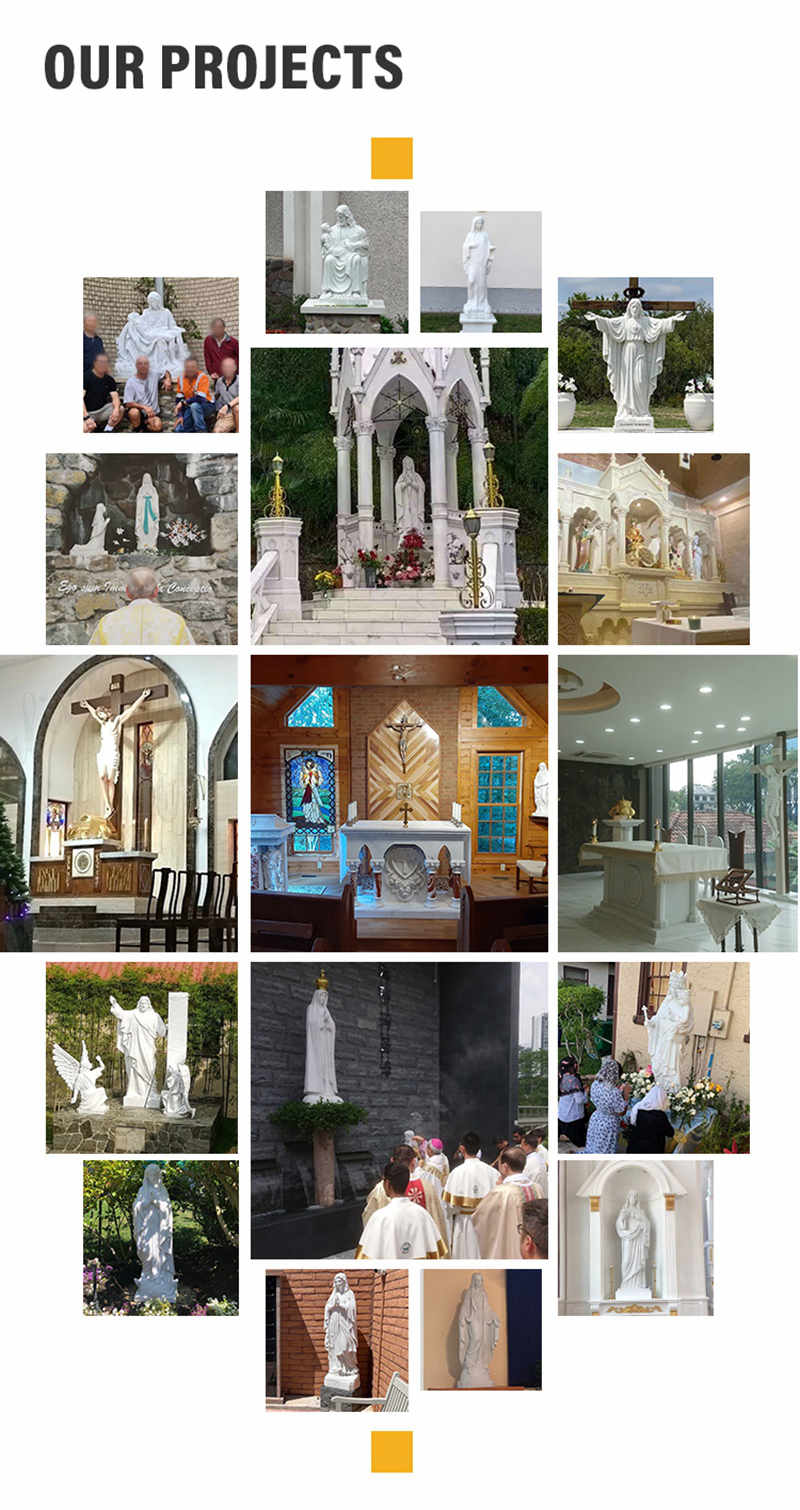 marble religious sculpture project