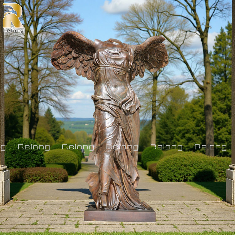 Outdoor Life Size Bronze Winged Victory of Samothrace Replica for Sale RLBFFS-001