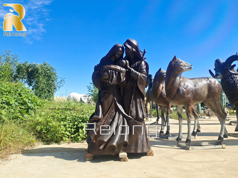 bronze religious statue for sale