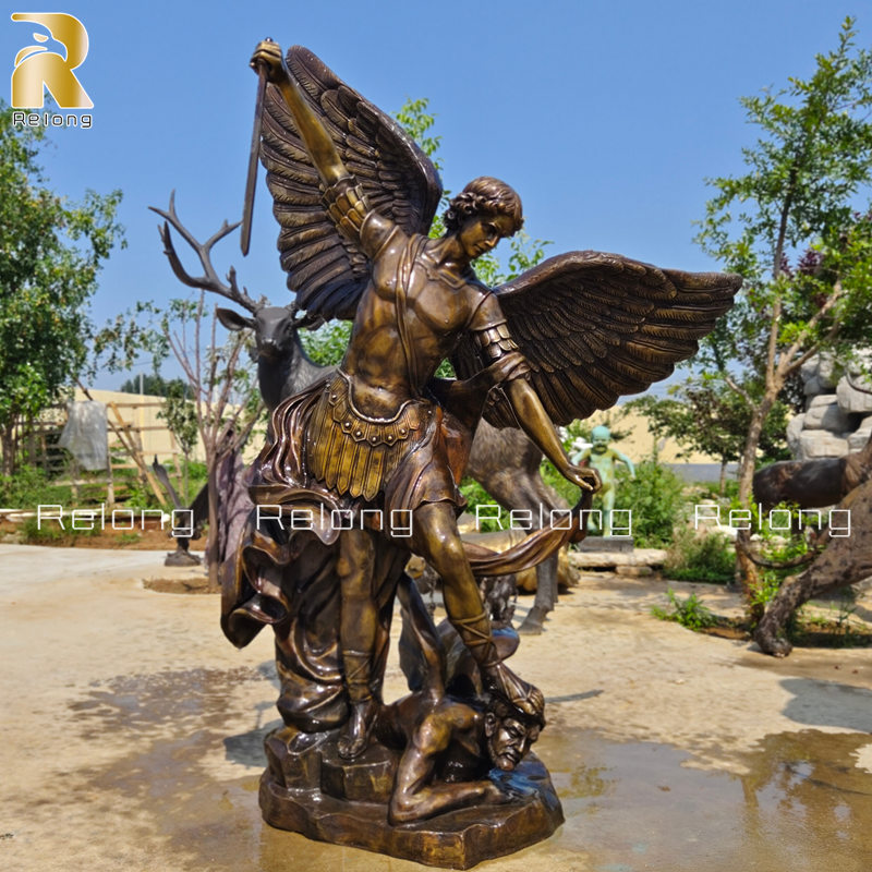  St Michael statue