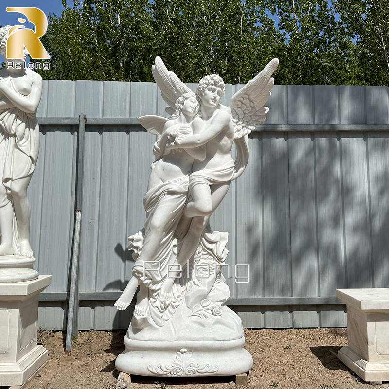 life size cupid and psyche statue for sale