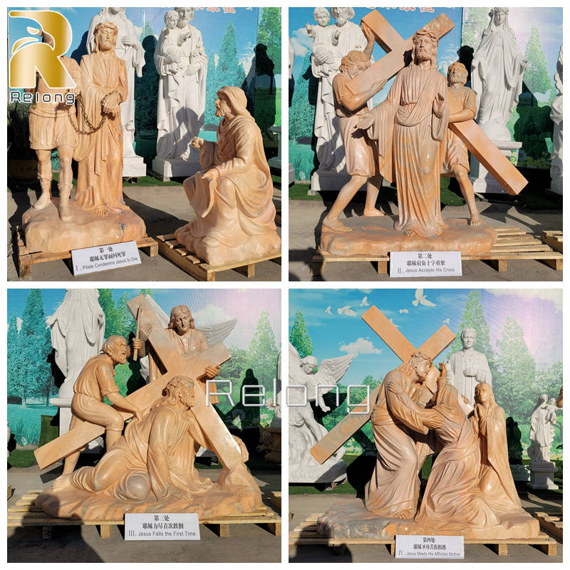 stations of the cross sculpture-1