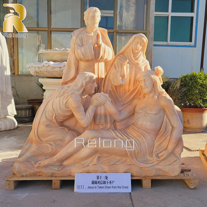 stations of the cross sculpture-4