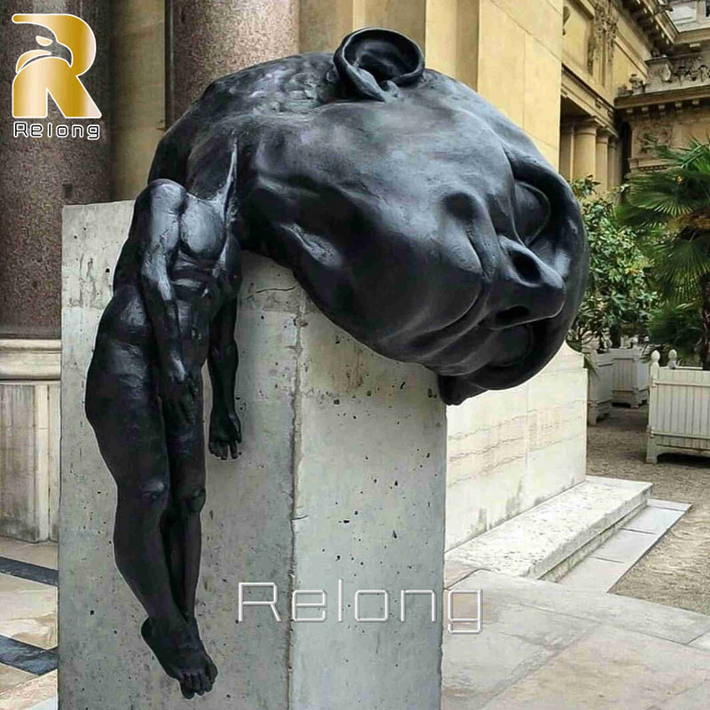 Famous Bronze Thomas Lerooy Big Head Sculpture Replica RBFFS-007