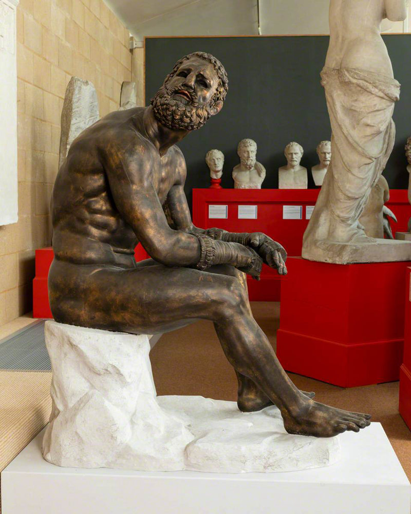 bronze boxer statue for sale