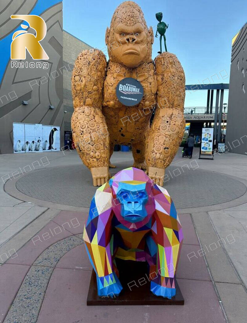 metal gorilla sculpture feedback-2